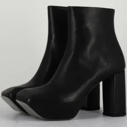 Malloni Bottines|Bottines en Cuir noires