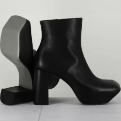 Malloni Bottines|Bottines en Cuir noires