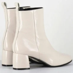 Garrice Bottines|Bottines en Cuir samui lait