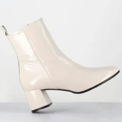 Garrice Bottines|Bottines en Cuir samui lait