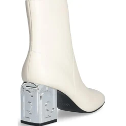 Liu-Jo Bottines|Bottines en Cuir Sara blanches - Talon 7 cm