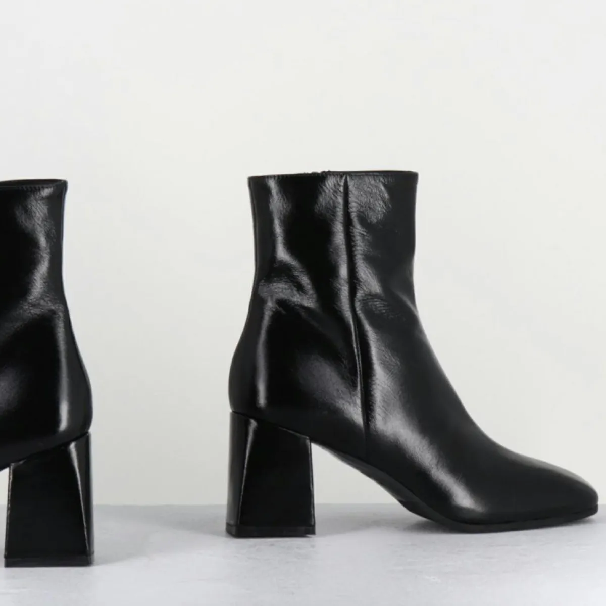 Garrice Bottines|Bottines en Cuir selia noires