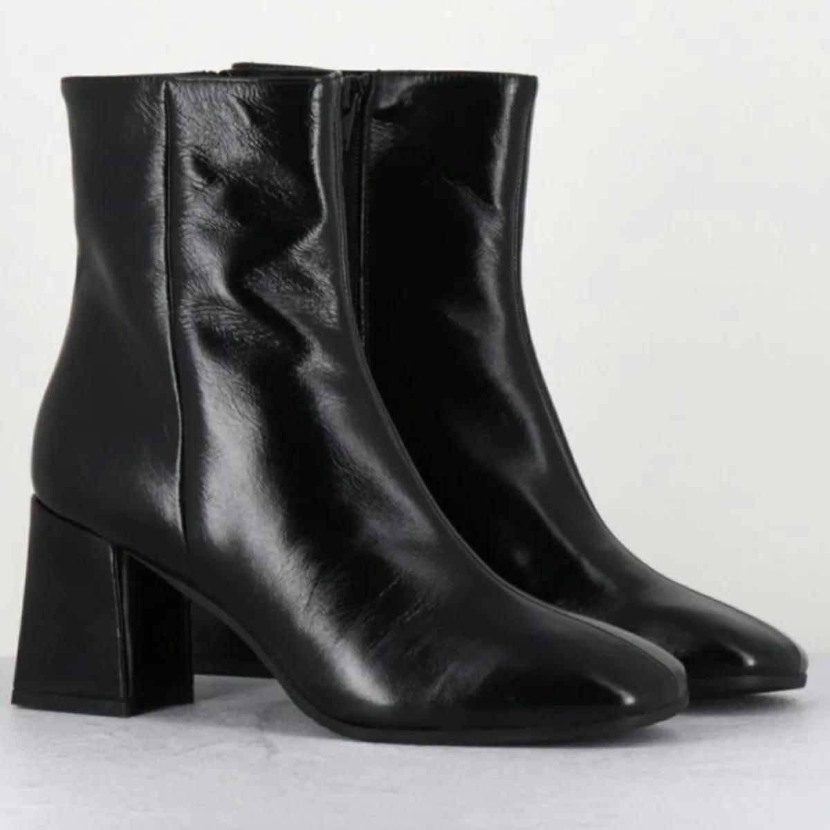 Garrice Bottines|Bottines en Cuir selia noires