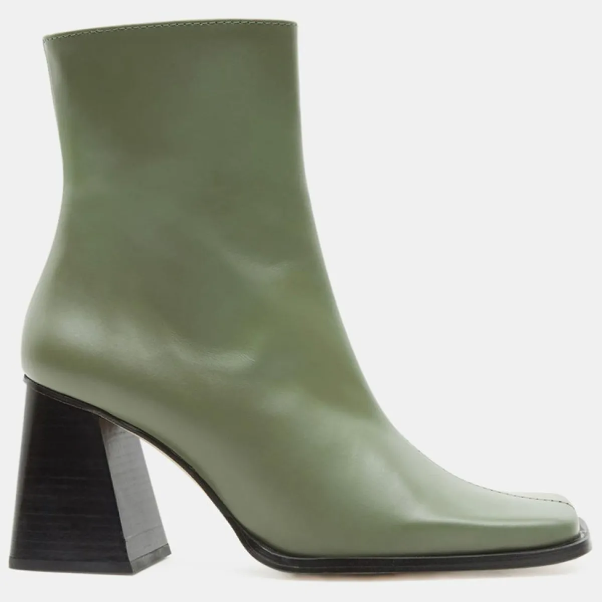 Alohas Bottines|Bottines en Cuir South kaki - Talon 8.5 cm