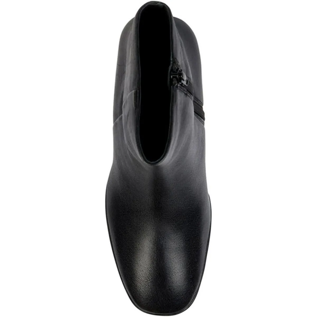 Geox Bottines|Bottines en Cuir Teulada noires - Talon 9 cm