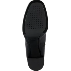 Geox Bottines|Bottines en Cuir Teulada noires - Talon 9 cm