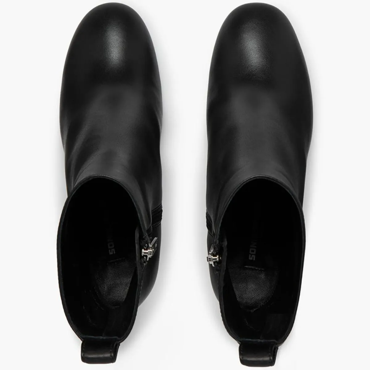Sonia Rykiel Bottines|Bottines en Cuir Valence noires - Talon 8 cm
