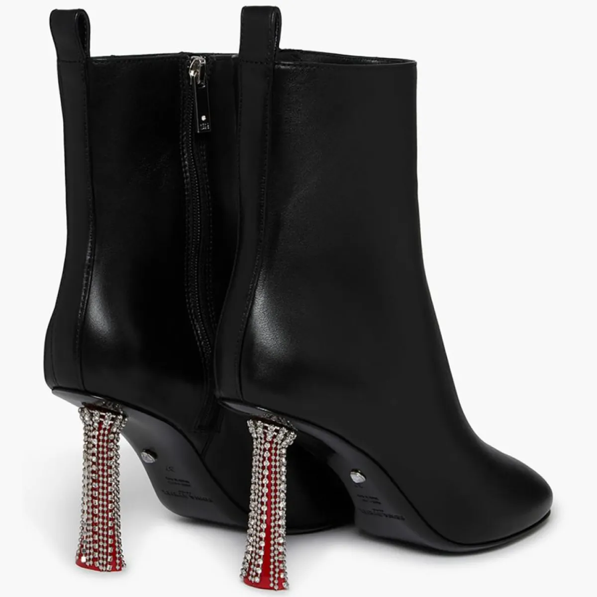 Sonia Rykiel Bottines|Bottines en Cuir Valence noires - Talon 8 cm