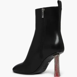 Sonia Rykiel Bottines|Bottines en Cuir Valence noires - Talon 8 cm