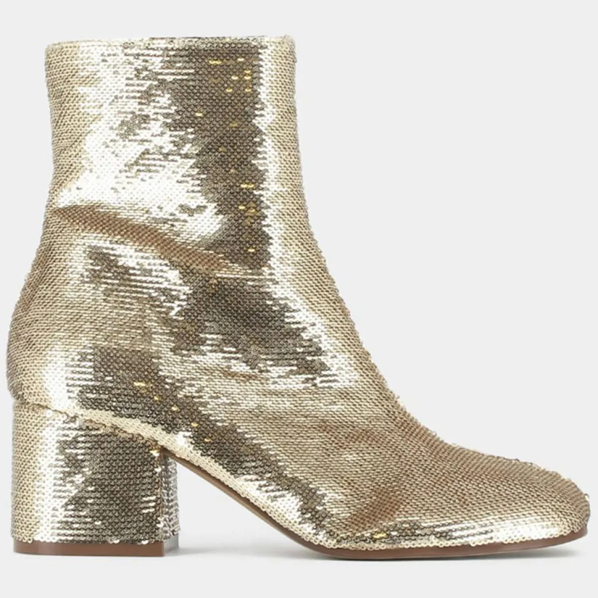 Jonak Bottines|Bottines en Sequins Darlene Bis platine - Talon 6.5 cm