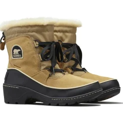 Sorel Bottines|Bottines imperméables en Velours de Cuir doublure micropolaire Torino curry/noir