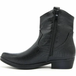 Lab78 Bottines|Bottines texas noires