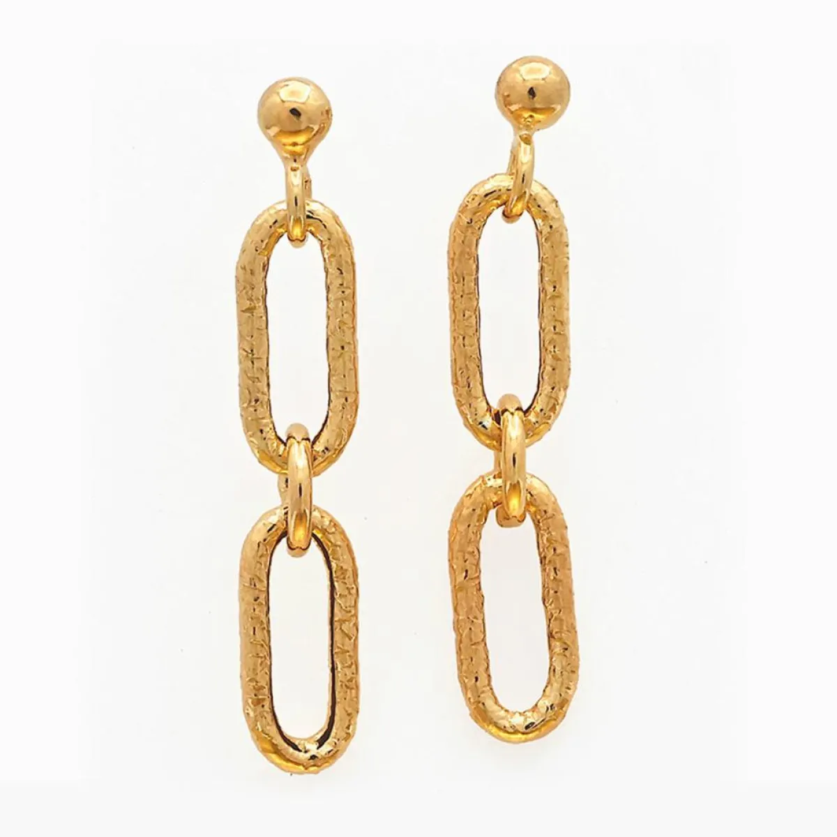 By Rafaella Boucles D'Oreilles|Boucles d'oreilles Aurora en Argent doré