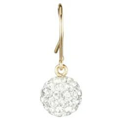 Instant d'Or Boucles D'Oreilles|Boucles d'oreilles Bulles de Crystal or jaune