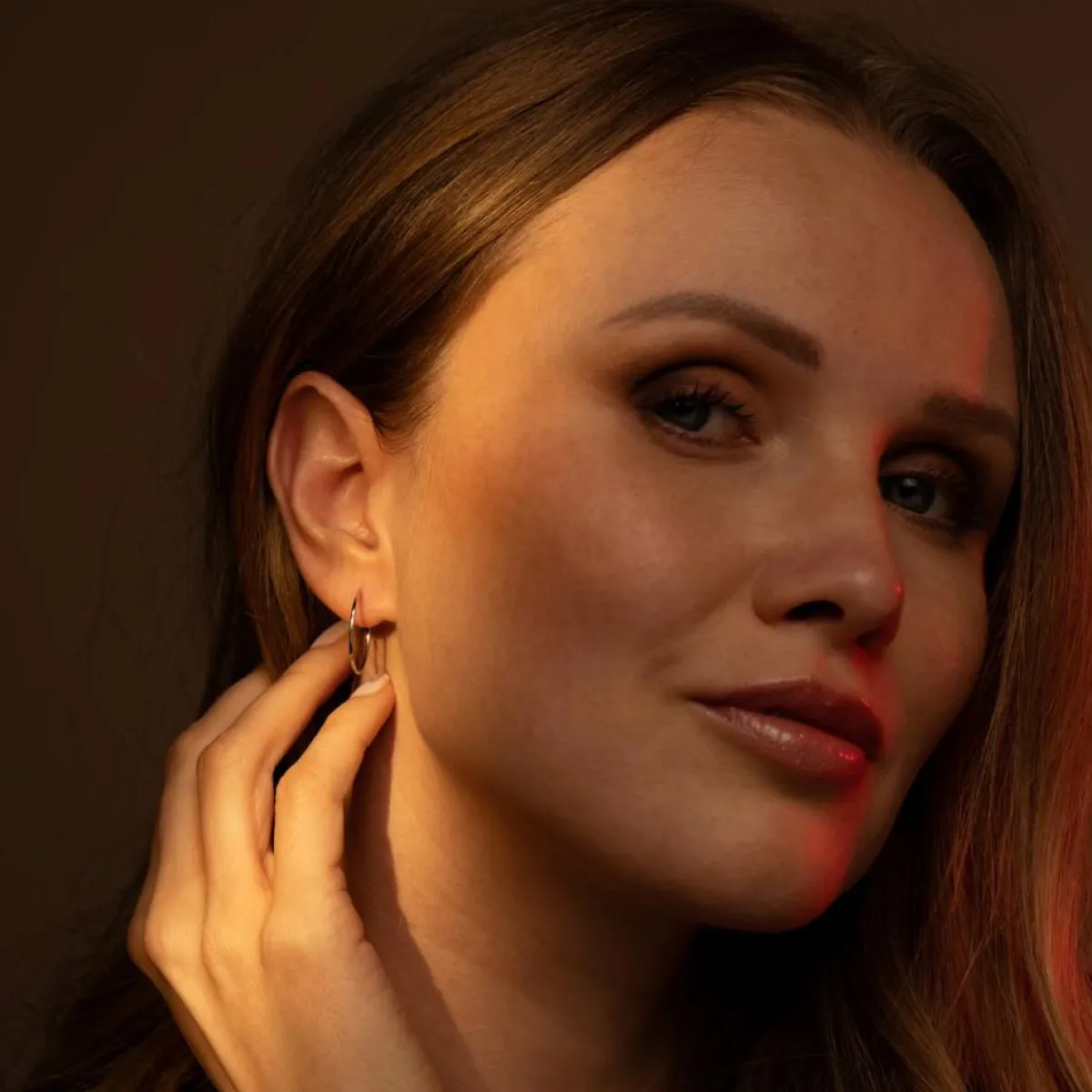 Instant d'Or Boucles D'Oreilles|Boucles d'oreilles Créoles Twistées or blanc