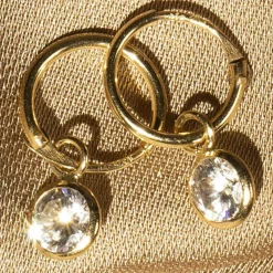 Instant d'Or Boucles D'Oreilles|Boucles d'oreilles Créoles or jaune - 8 mm