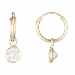 Instant d'Or Boucles D'Oreilles|Boucles d'oreilles Créoles or jaune - 8 mm