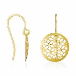 Instant d'Or Boucles D'Oreilles|Boucles d'oreilles Dandelion or jaune