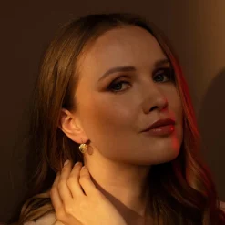 Instant d'Or Boucles D'Oreilles|Boucles d'oreilles Dandelion or jaune