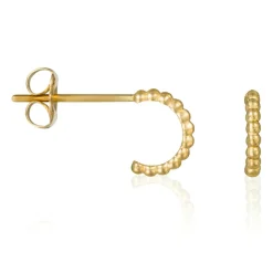 Instant d'Or Boucles D'Oreilles|Boucles d'oreilles Demi Cercle or jaune