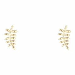 Instant d'Or Boucles D'Oreilles|Boucles d'oreilles Feuilles d'Or or jaune