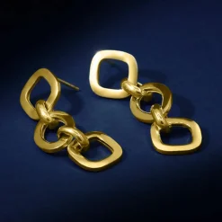 By Rafaella Boucles D'Oreilles|Boucles d'oreilles Giada en Argent doré