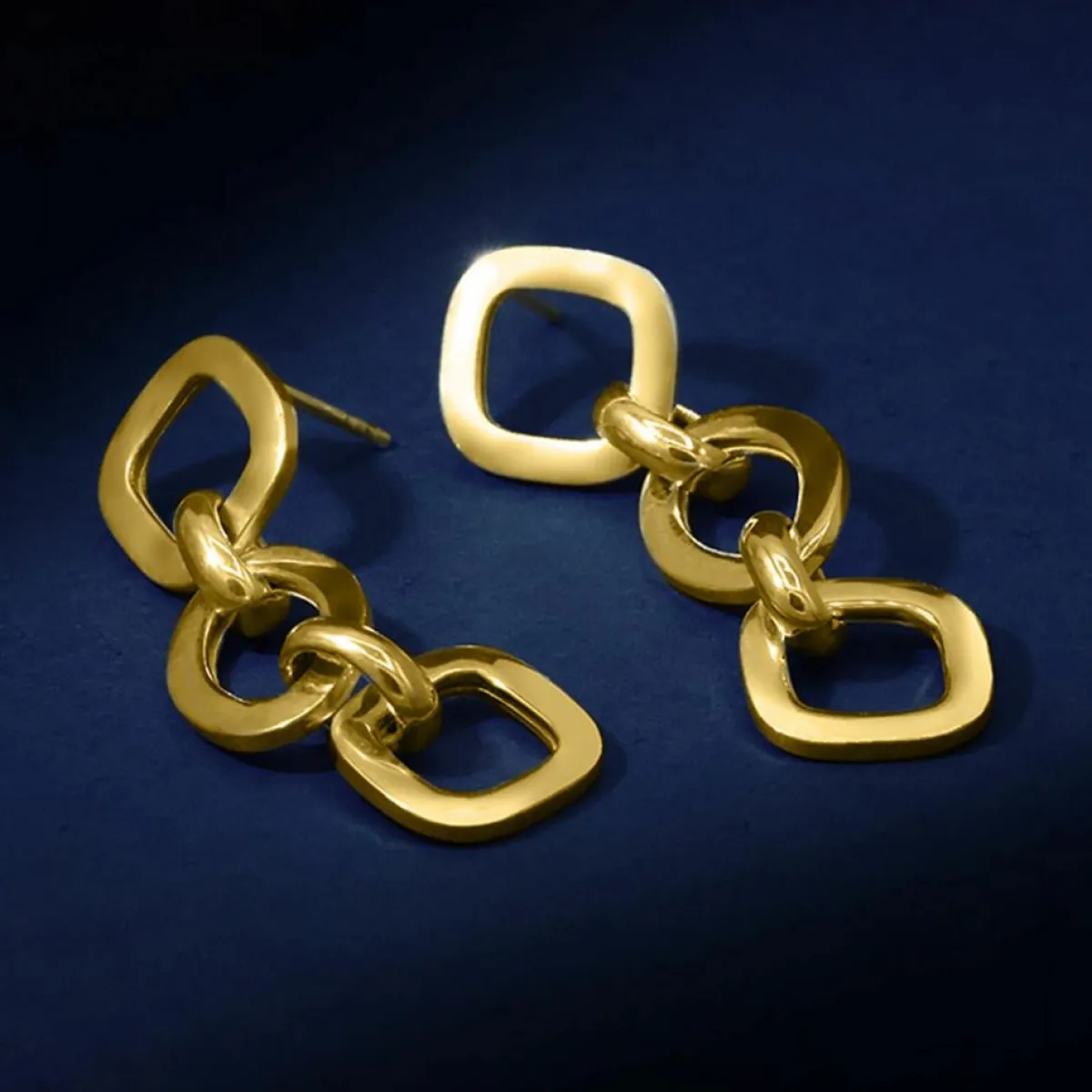 By Rafaella Boucles D'Oreilles|Boucles d'oreilles Giada en Argent doré