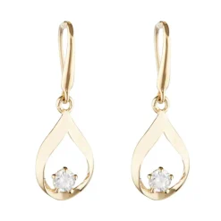 Instant d'Or Boucles D'Oreilles|Boucles d'oreilles Goutte Précieuse or jaune