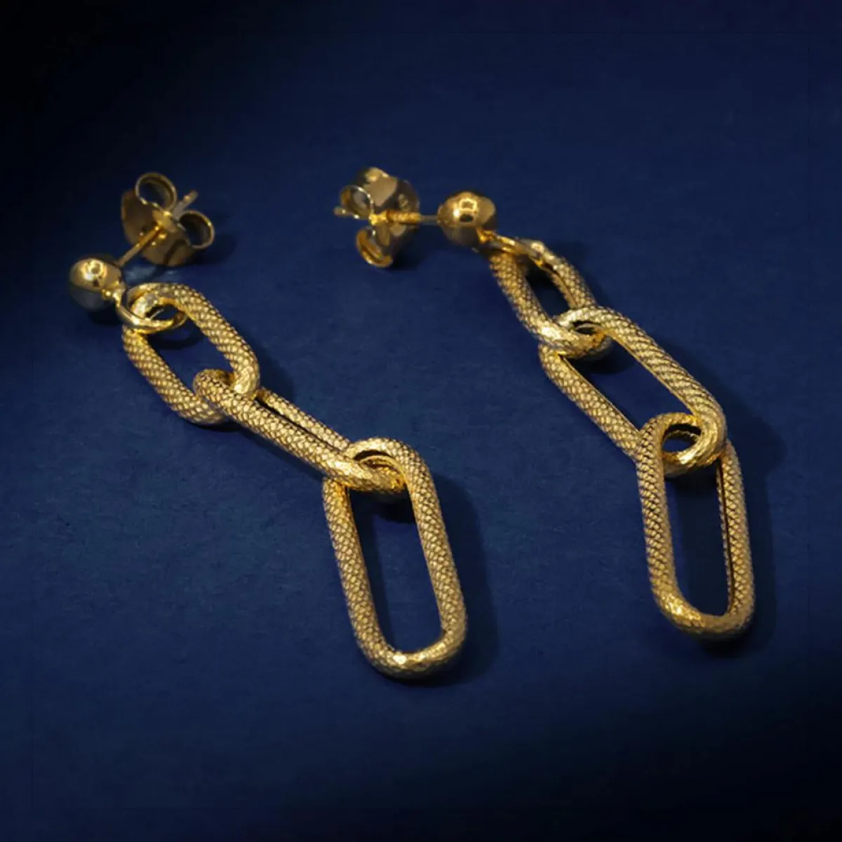 By Rafaella Boucles D'Oreilles|Boucles d'oreilles Lorenzo en Argent doré