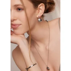 Amelia Parker Boucles D'Oreilles|Boucles d'oreilles Orisca argentées