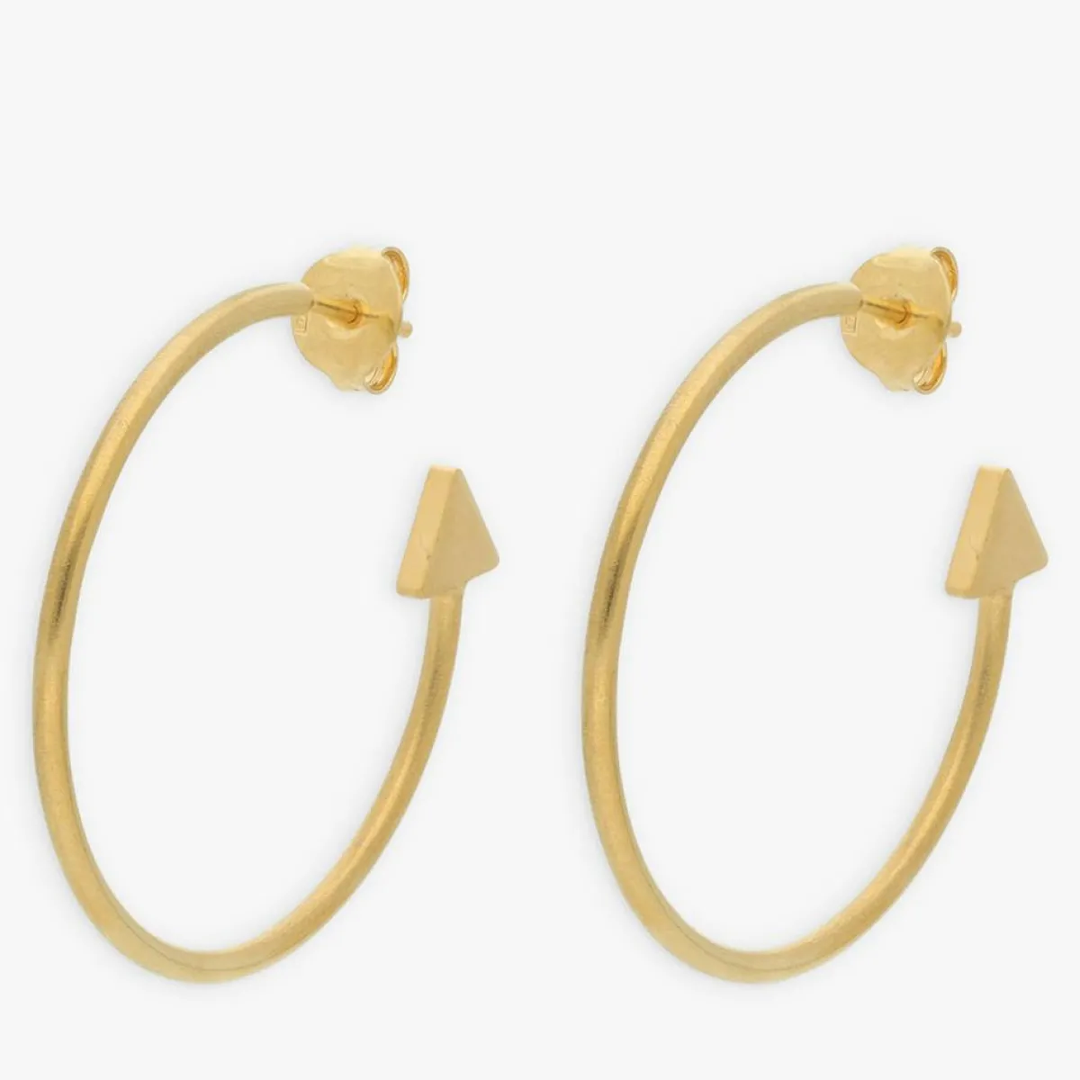 Agnès b. Boucles D'Oreilles|Boucles d'oreilles Penelope dorées