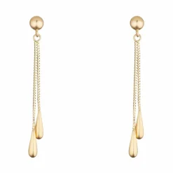 Instant d'Or Boucles D'Oreilles|Boucles d'oreilles Pluie Dorée or jaune