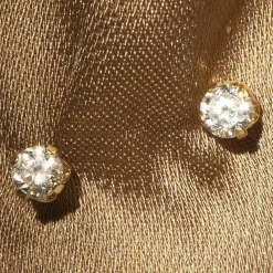 Instant d'Or Boucles D'Oreilles|Boucles d'oreilles Puces or jaune