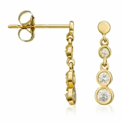Instant d'Or Boucles D'Oreilles|Boucles d'Oreilles Sagesse or jaune