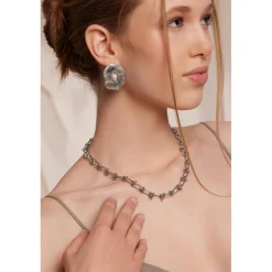 Amelia Parker Boucles D'Oreilles|Boucles d'oreilles Zephyra argentées