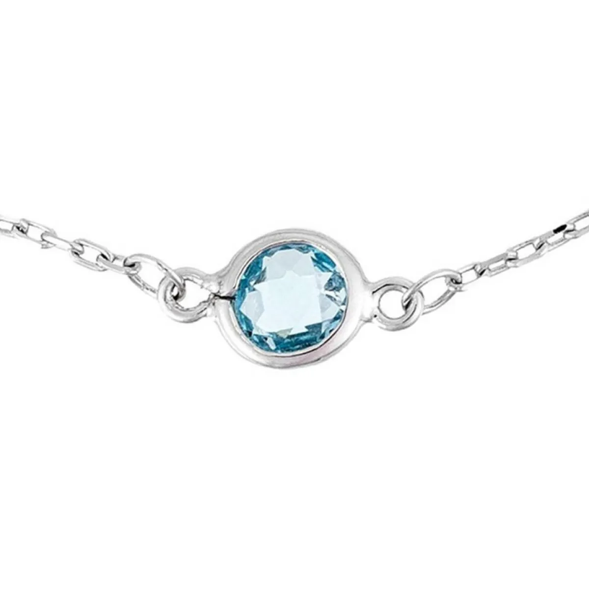 Instant d'Or Bracelets|Bracelet Colors Topazes 1.75 ct or blanc