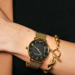 Isabella Ford Bracelets|Bracelet Freda en Acier doré