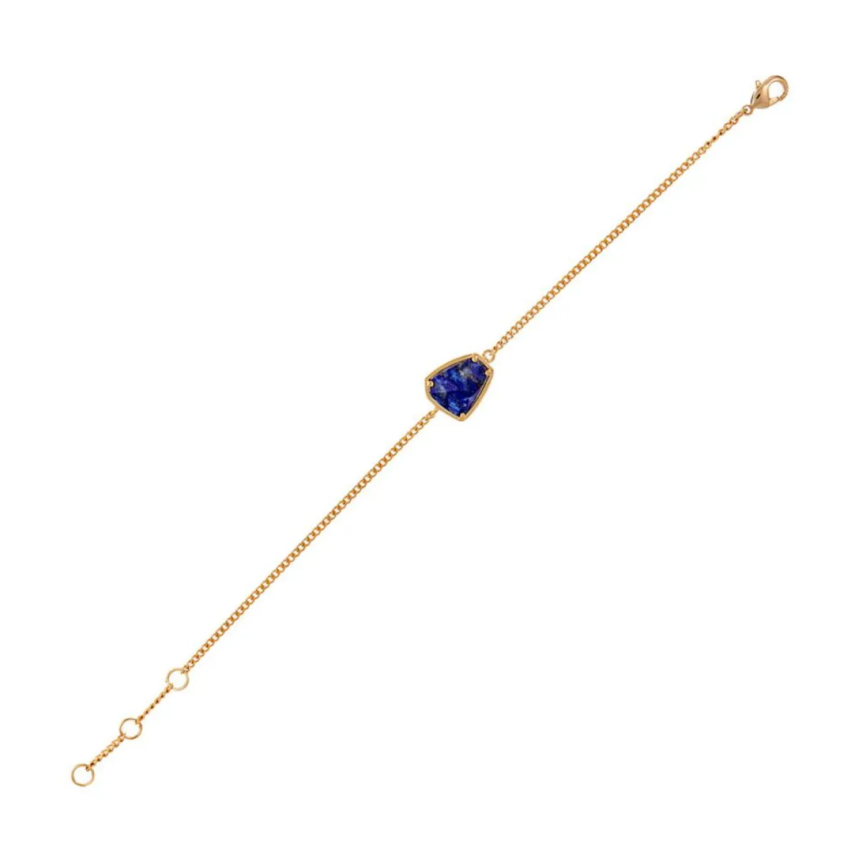 Moonstone Bracelets|Bracelet Frida Lapis en laiton doré