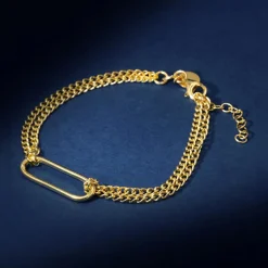 By Rafaella Bracelets|Bracelet Hypnos en Argent doré