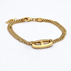 By Rafaella Bracelets|Bracelet Lucilla en Argent doré