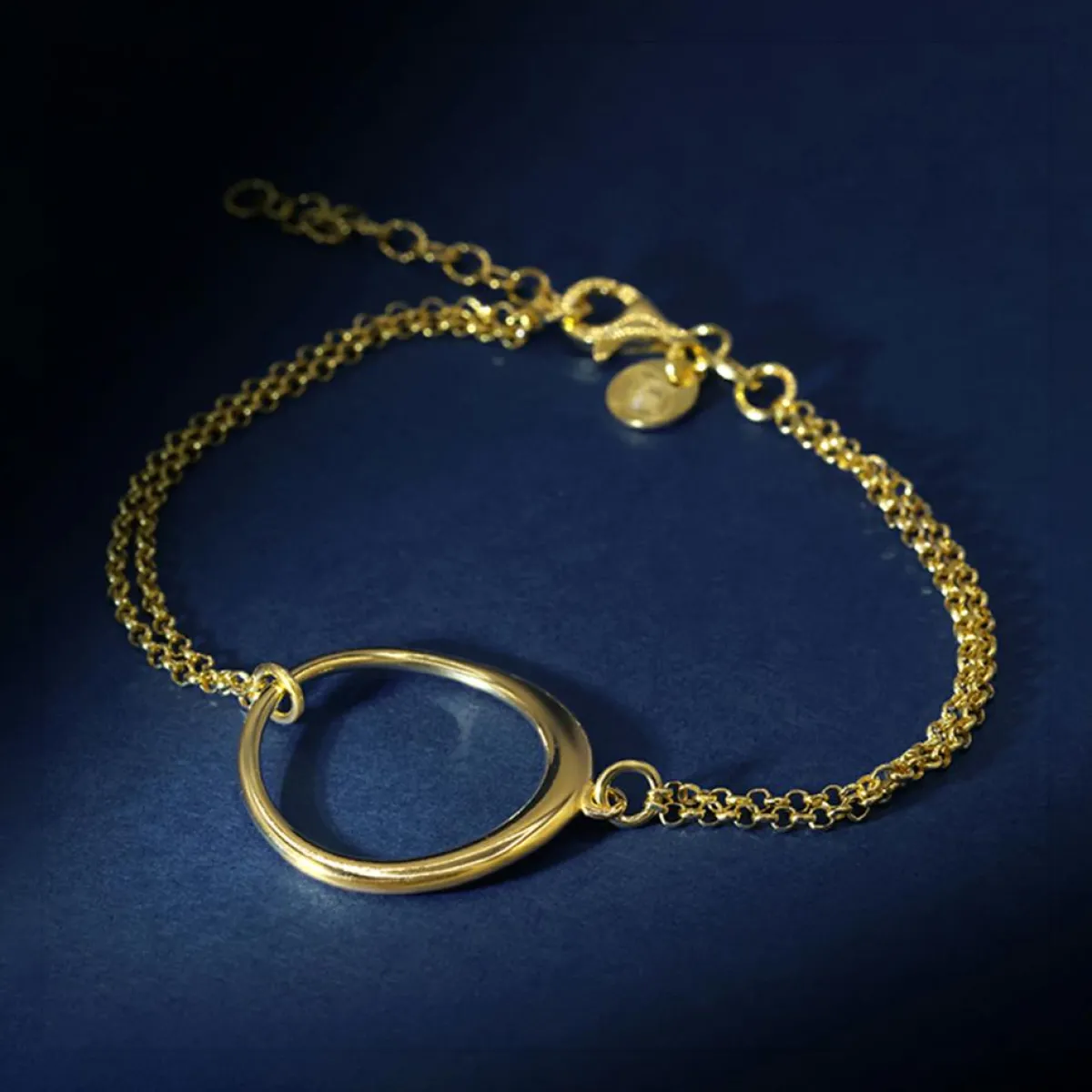 By Rafaella Bracelets|Bracelet Pallos en Argent doré