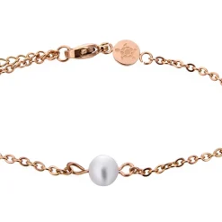 Amelia Parker Bracelets|Bracelet Raindrop rose doré