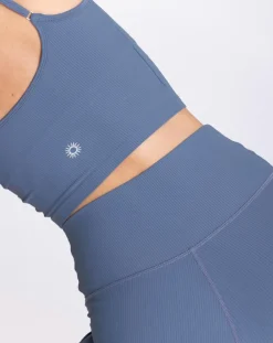 Onamaste Tops Et Blouses|Brassière Lotus bleu jeans