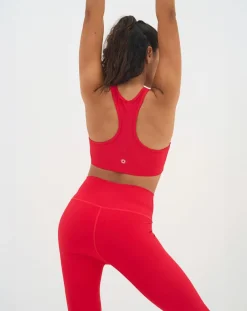 Onamaste Tops Et Blouses|Brassière Lotus rouge