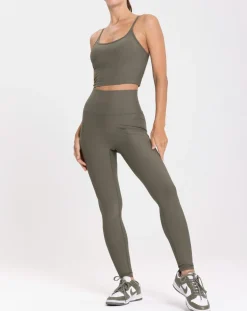 Onamaste Tops Et Blouses|Brassière Lotus verte