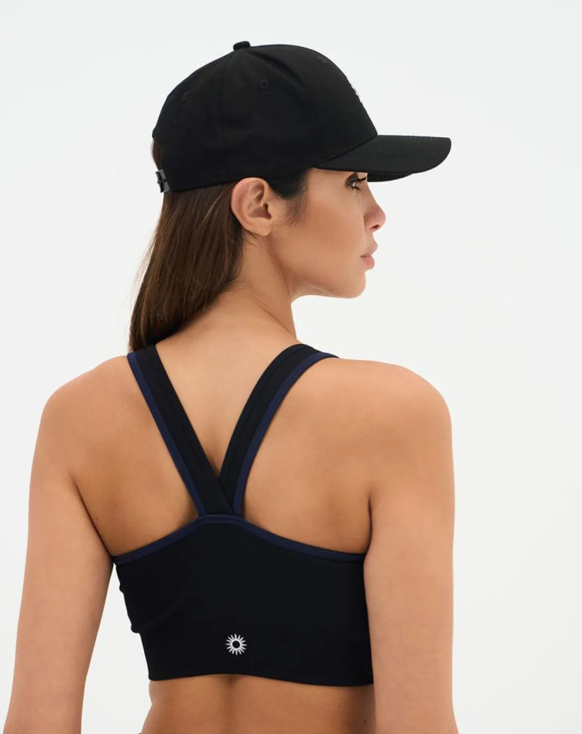 Onamaste Tops Et Blouses|Brassière Malte noir/bleu