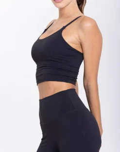 Onamaste Tops Et Blouses|Brassière Mantra noire