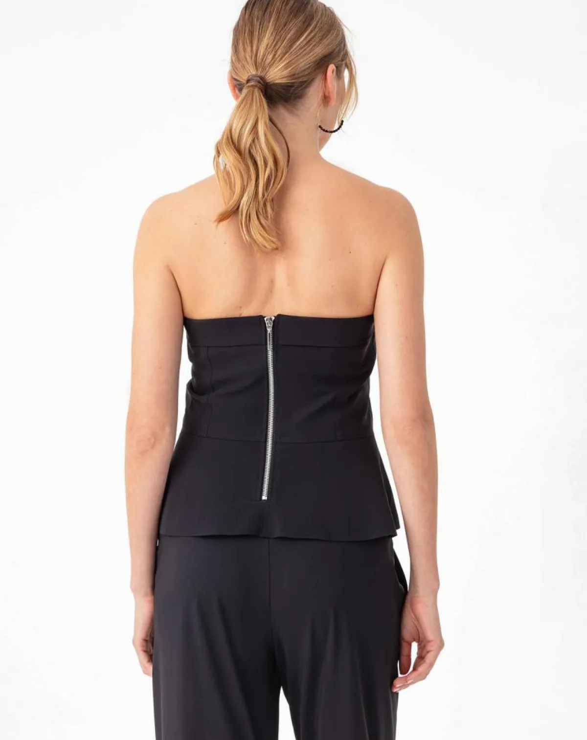 Indies Tops Et Blouses|Bustier Camille noir