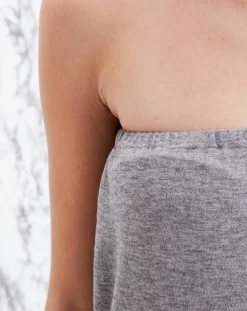 Eric Bompard Tops Et Blouses|Bustier en Coton & Cachemire flanelle