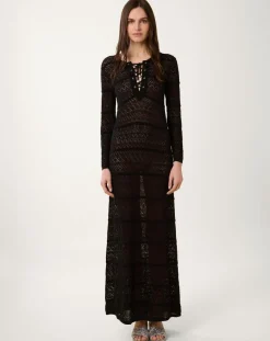 Manoush Robes|Caftan Pierrette noir